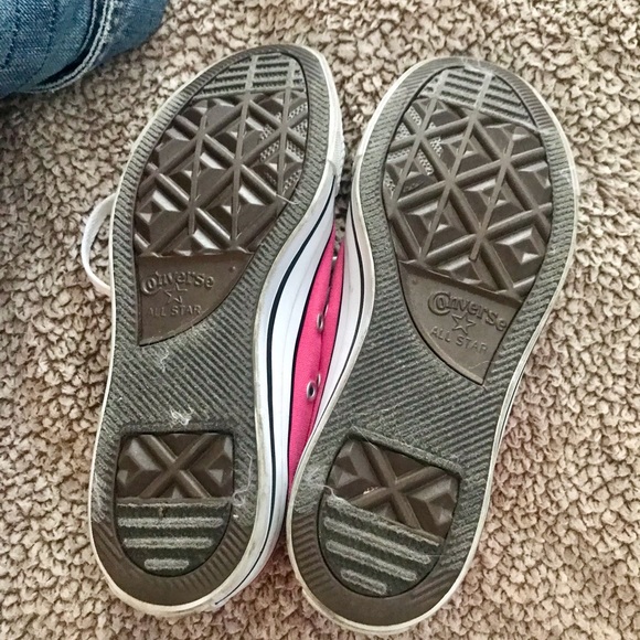 SOLD Chuck Taylor All Star Classic Pink High Top Converse Sneakers 6.5 Like NEW - Picture 8 of 8